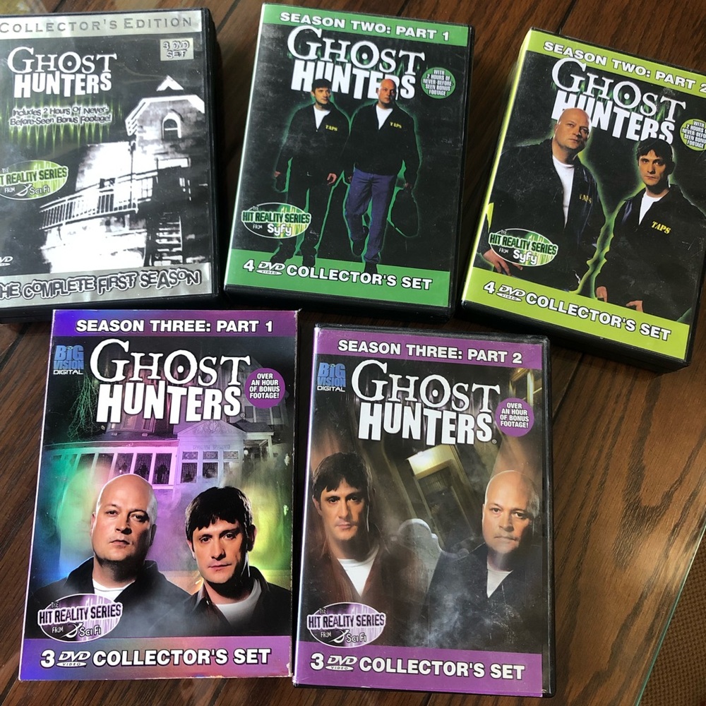 Ghost Hunters seasons 1-3